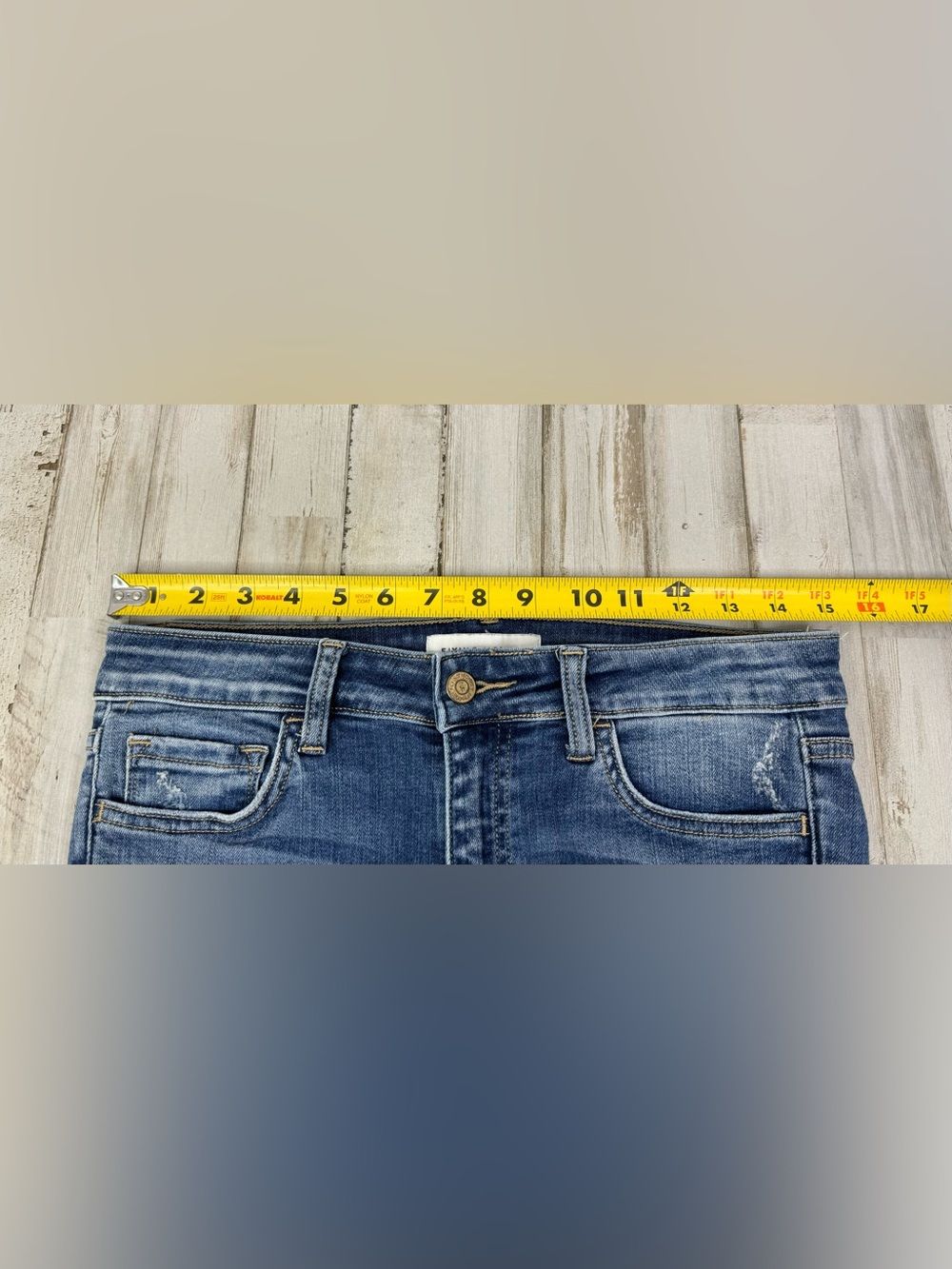 Flying Monkey Jeans Womens 30x27.5 Blue Medium Wash Mid Rise - Picture 6 of 11